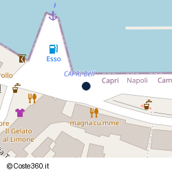Posizione della concessione demaniale marittima Comune di Capri, A. 2008, N. 200