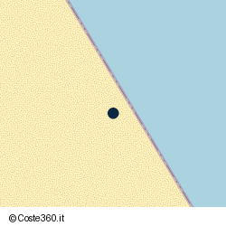 Posizione della concessione demaniale marittima Comune di Cesenatico, A. 2009, N. 9