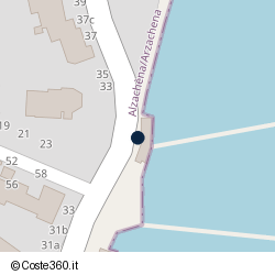 Posizione della concessione demaniale marittima Regione di Sardegna, A. 2010, N. 131DTO