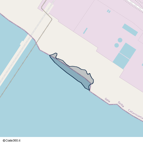 Posizione della spiaggia Spiaggia senza nome (localizzazione generica)