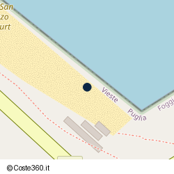 Posizione della concessione demaniale marittima Comune di Vieste, A. 2008, N. 20