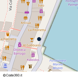 Posizione della concessione balneare Comune di Portovenere, A. 2004, N. 44