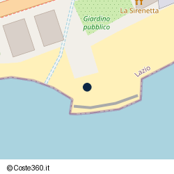 Posizione della concessione demaniale marittima Comune di Santa Marinella, A. 2008, N. 146