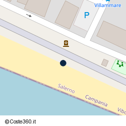 Posizione della concessione balneare Comune di Vibonati, A. 2018, N. 3056