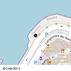 Posizione della concessione demaniale marittima Comune di Monte Argentario, A. 2025, N. 062