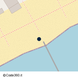 Posizione della concessione demaniale marittima Comune di Caorle, A. 2009, N. 08
