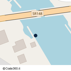 Posizione della concessione demaniale marittima Comune di Terracina, A. 2012, N. TE203