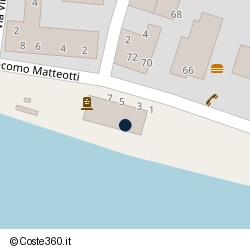 Posizione della concessione demaniale marittima Comune di Comacchio, A. 2005, N. 003