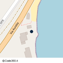 Posizione della concessione balneare Comune di Finale Ligure, A. 2012, N. 8