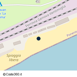 Posizione della concessione demaniale marittima Comune di Genova, A. 2019, N. 8