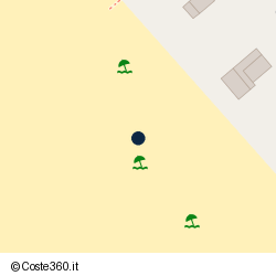 Posizione della concessione demaniale marittima Comune di Forte Dei Marmi, A. 2005, N. 109