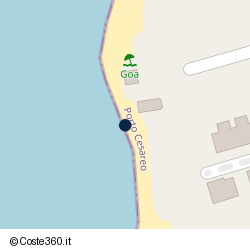 Posizione della concessione demaniale marittima Comune di Porto Cesareo, A. 2007, N. 6