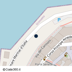 Posizione della concessione demaniale marittima Comune Monte Argentario, A. 2025, N. 15