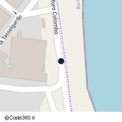 Posizione della concessione demaniale marittima Comune di Trani, A. 2005, N. 21REG