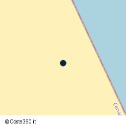 Posizione della concessione demaniale marittima Comune di Cervia, A. 2011, N. 201