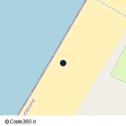 Posizione della concessione balneare Comune di Zambrone, A. 2004, N. 320