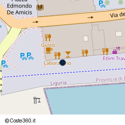 Posizione della concessione demaniale marittima Comune di Imperia, A. 2019, N. 36