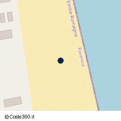 Posizione della concessione demaniale marittima Comune di Cervia, A. 2013, N. 04