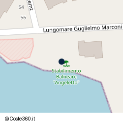Posizione della concessione balneare Comune di Santa Marinella, A. 2021, N. 139
