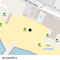 Posizione della concessione balneare Comune Sarzana, A. 2014, N. 120