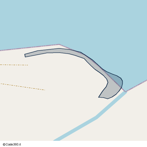 Posizione della spiaggia Spiaggia nei pressi di Termini Imerese, 90018