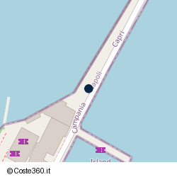 Posizione della concessione demaniale marittima Comune di Capri, A. 2024, N. 06