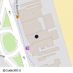 Posizione della concessione demaniale marittima Comune di Cervia, A. 2012, N. 63