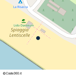 Posizione approssimativa di Lido Danteum