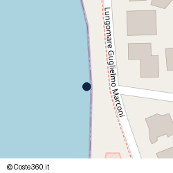 Posizione della concessione demaniale marittima Comune di Santa Marinella, A. 2008, N. 100