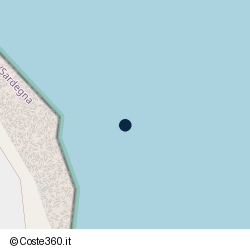 Posizione della concessione balneare Regione di Sardegna, A. 2010, N. 664DTO