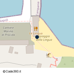 Posizione della concessione demaniale marittima Comune di Procida, A. 2014, N. 1