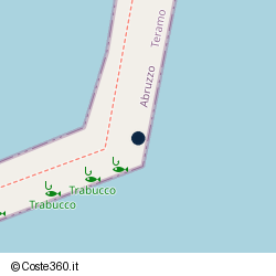 Posizione della concessione balneare Regione di Abruzzo, A. 2018, N. 118