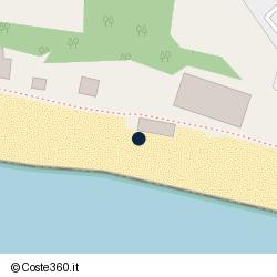 Posizione della concessione demaniale marittima Comune di Barano D'Ischia, A. 2012, N. 18/97