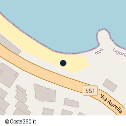 Posizione della concessione demaniale marittima Comune Noli, A. 2009, N. 01