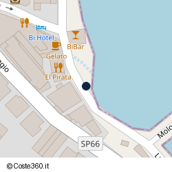 Posizione della concessione demaniale marittima Comune di Monte Argentario, A. 2025, N. 14