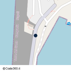 Posizione della concessione demaniale marittima Comune di Torre Del Greco, A. 2018, N. 141
