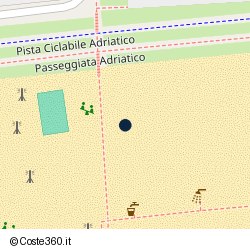 Posizione della concessione demaniale marittima Comune di San Michele Al Tagliamento, A. 2025, N. 2