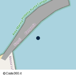 Posizione della concessione demaniale marittima Comune di Massa Lubrense, A. 2020, N. 232