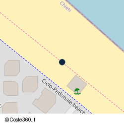 Posizione della concessione balneare Comune di Francavilla Al Mare, A. 2008, N. 37