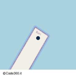 Posizione della concessione demaniale marittima Comune di Mola Di Bari, A. 2018, N. 03