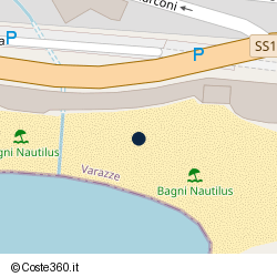 Posizione della concessione demaniale marittima Comune di Varazze, A. 2012, N. 10950