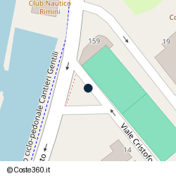 Posizione della concessione demaniale marittima Comune di Rimini, A. 2025, N. 3