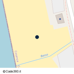 Posizione della concessione demaniale marittima Comune di Scalea, A. 2015, N. 03