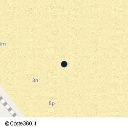 Posizione approssimativa di Bagno 101 Lupi di Mare