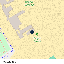 Posizione della concessione balneare Comune di Cesenatico, A. 2012, N. 52
