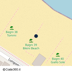 Posizione della concessione demaniale marittima Comune di Senigallia, A. 2020, N. 23bis