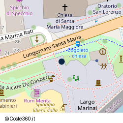 Posizione della concessione balneare Comune di Cogoleto, A. 2024, N. 3405