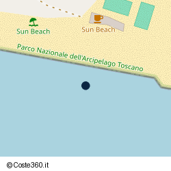 Posizione della concessione balneare Comune di Capoliveri, A. 2021, N. 29