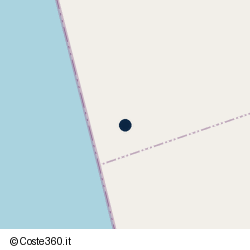 Posizione della concessione balneare Comune di Scalea, A. 2008, N. 46