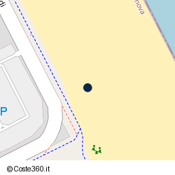 Posizione della concessione balneare Comune Giulianova, A. 2009, N. 16674